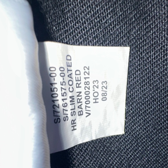 Banana Republic High-Ride Slim Coated Barn Red Pants 10/30 P - Picture 4 of 6